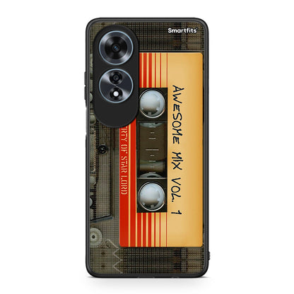 Oppo A60 4G Awesome Mix θήκη από τη Smartfits με σχέδιο στο πίσω μέρος και μαύρο περίβλημα | Smartphone case with colorful back and black bezels by Smartfits