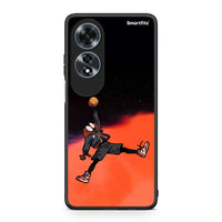 Thumbnail for Oppo A60 4G Basketball Hero θήκη από τη Smartfits με σχέδιο στο πίσω μέρος και μαύρο περίβλημα | Smartphone case with colorful back and black bezels by Smartfits