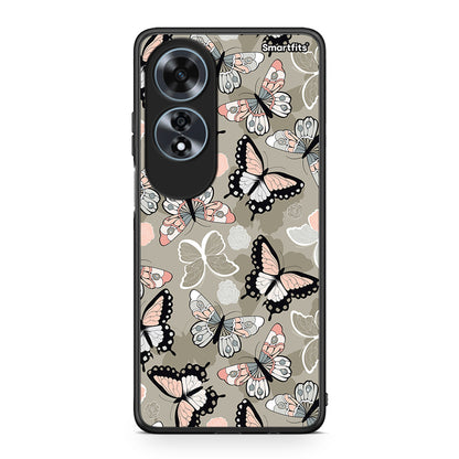 135 - Oppo A60 4G Butterflies Boho case, cover, bumper