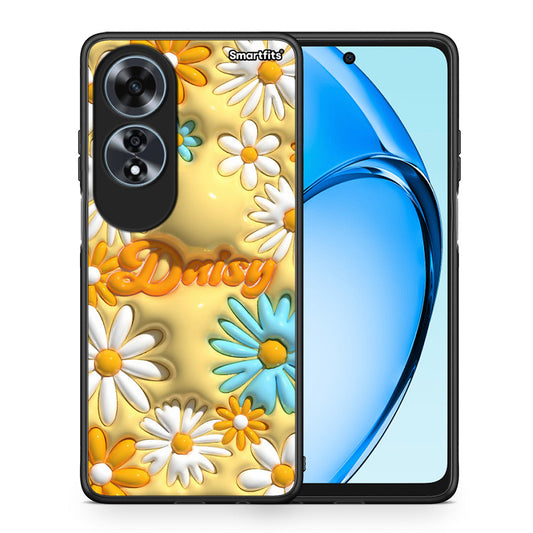 Θήκη Oppo A60 4G Bubble Daisies από τη Smartfits με σχέδιο στο πίσω μέρος και μαύρο περίβλημα | Oppo A60 4G Bubble Daisies case with colorful back and black bezels