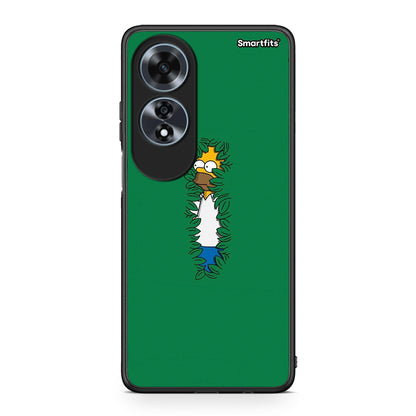 Oppo A60 4G Bush Man Θήκη Αγίου Βαλεντίνου από τη Smartfits με σχέδιο στο πίσω μέρος και μαύρο περίβλημα | Smartphone case with colorful back and black bezels by Smartfits