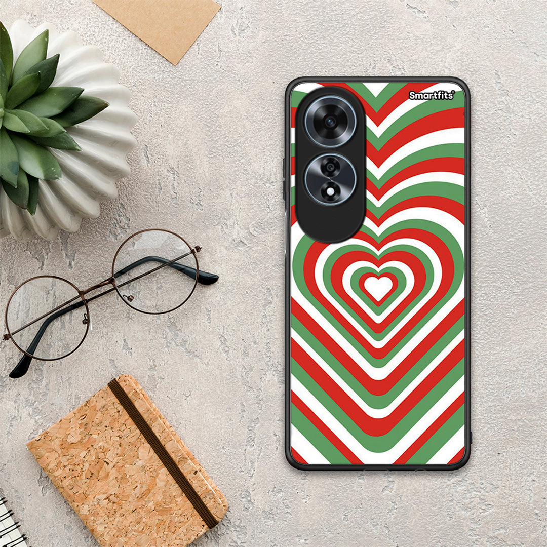 Christmas Hearts - Oppo A60 4G θήκη