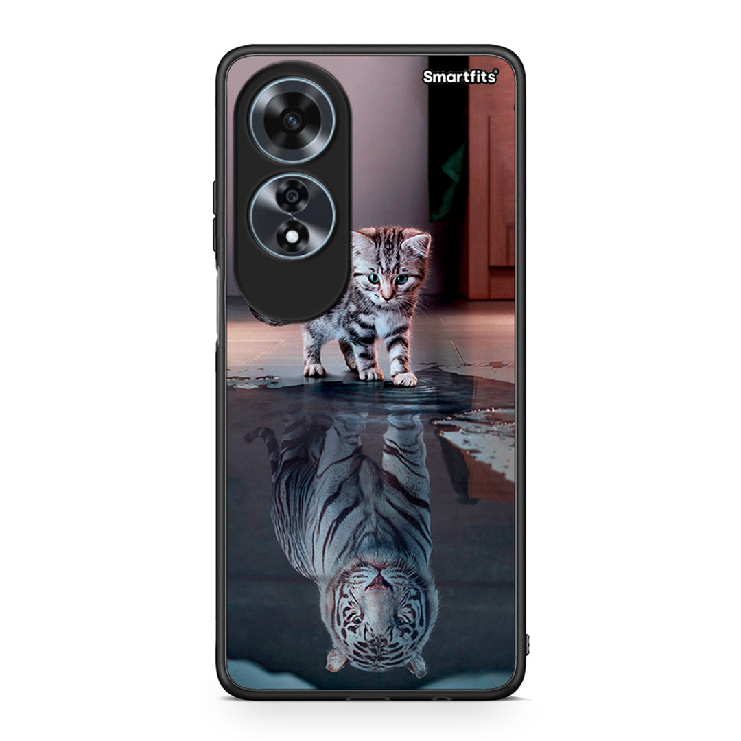 4 - Oppo A60 4G Tiger Cute case, cover, bumper