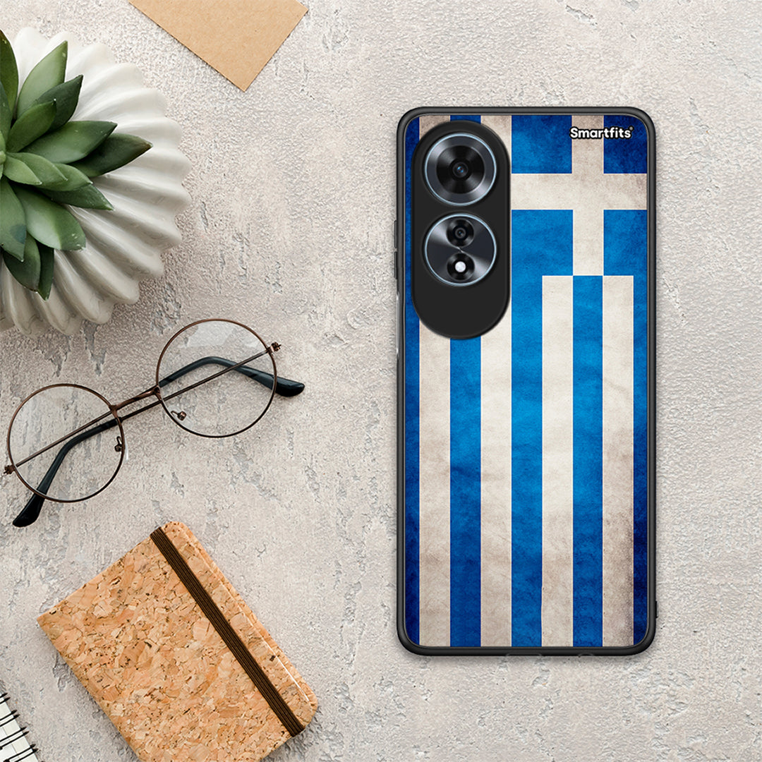 Flag Greek - Oppo A60 4G θήκη