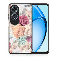 Thumbnail for Θήκη Oppo A60 4G Bouquet Floral από τη Smartfits με σχέδιο στο πίσω μέρος και μαύρο περίβλημα | Oppo A60 4G Bouquet Floral case with colorful back and black bezels