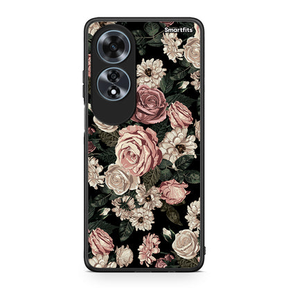 4 - Oppo A60 4G Wild Roses Flower case, cover, bumper