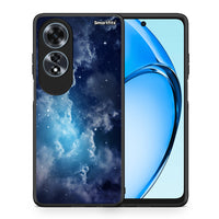 Thumbnail for Θήκη Oppo A60 4G Blue Sky Galaxy από τη Smartfits με σχέδιο στο πίσω μέρος και μαύρο περίβλημα | Oppo A60 4G Blue Sky Galaxy case with colorful back and black bezels