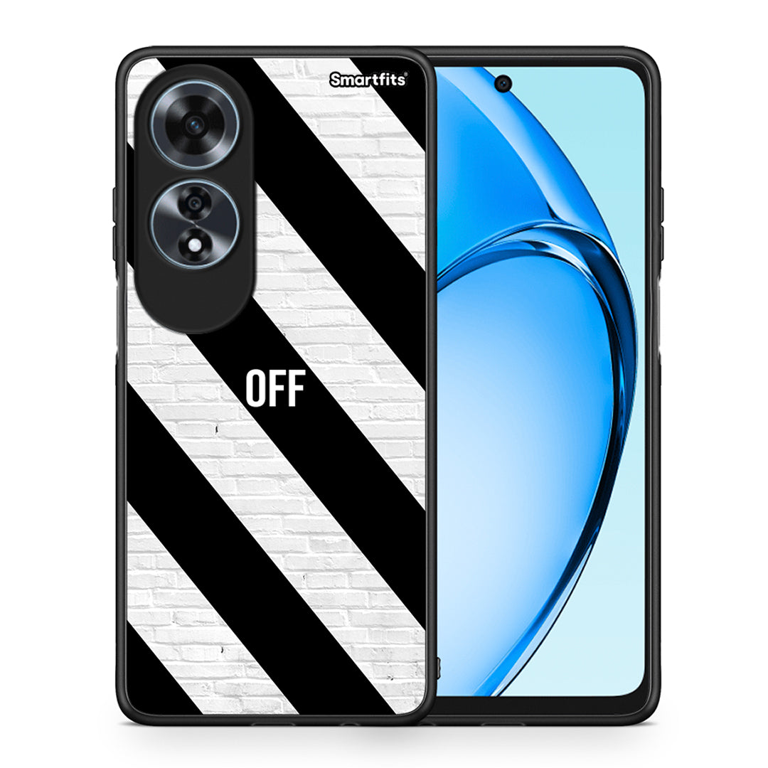 Θήκη Oppo A60 4G Get Off από τη Smartfits με σχέδιο στο πίσω μέρος και μαύρο περίβλημα | Oppo A60 4G Get Off case with colorful back and black bezels