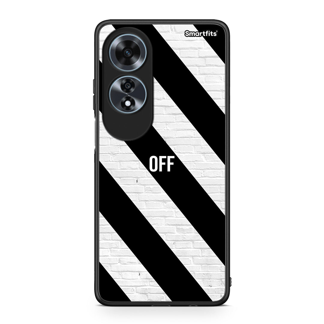 Oppo A60 4G Get Off θήκη από τη Smartfits με σχέδιο στο πίσω μέρος και μαύρο περίβλημα | Smartphone case with colorful back and black bezels by Smartfits