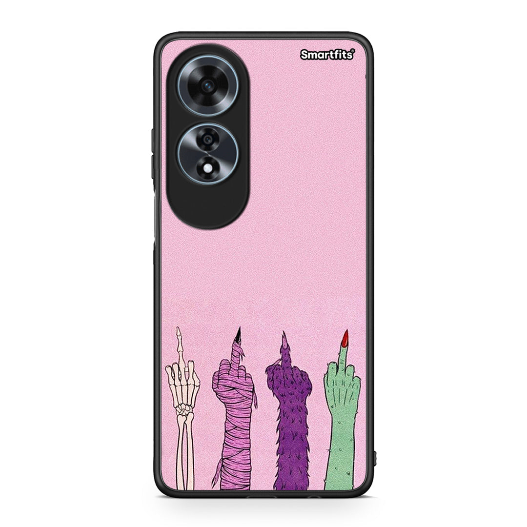 Oppo A60 4G Halloween Be A Lady Θήκη από τη Smartfits με σχέδιο στο πίσω μέρος και μαύρο περίβλημα | Smartphone case with colorful back and black bezels by Smartfits