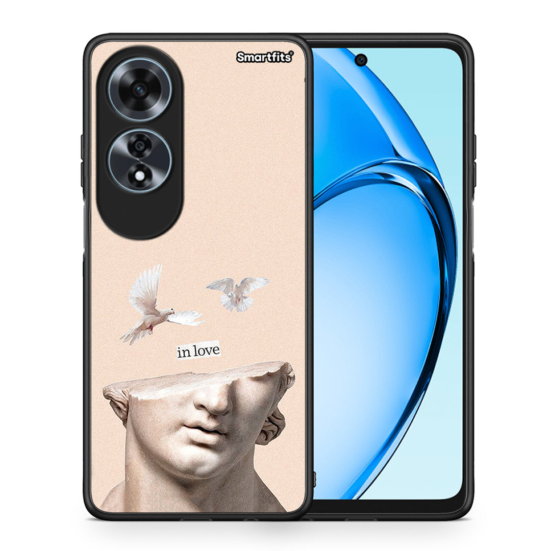 Θήκη Oppo A60 4G In Love από τη Smartfits με σχέδιο στο πίσω μέρος και μαύρο περίβλημα | Oppo A60 4G In Love case with colorful back and black bezels