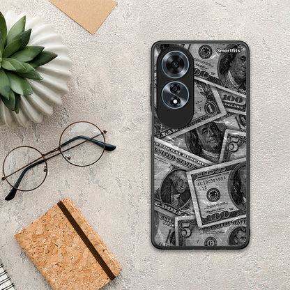 Money Dollars - Oppo A60 4G θήκη