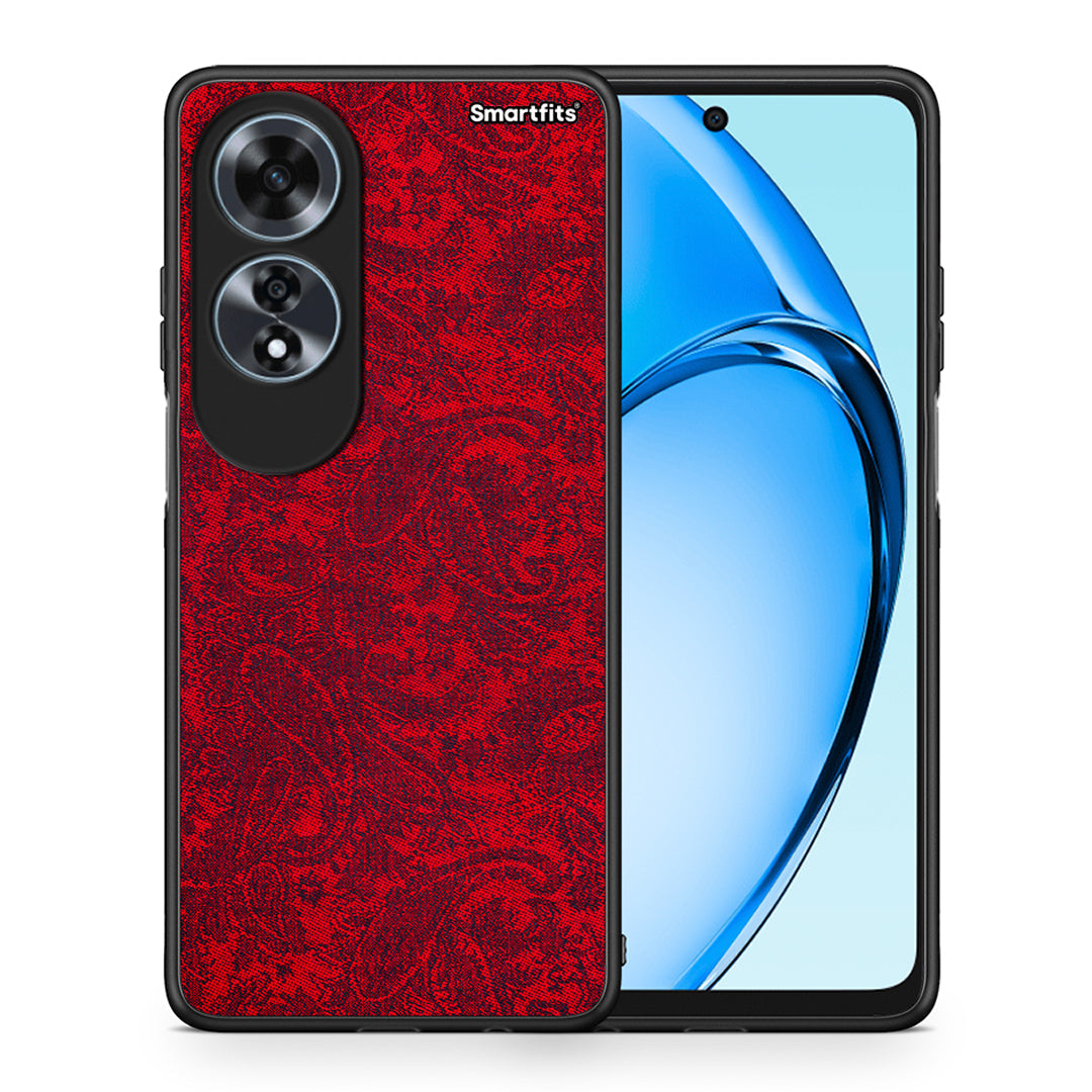 Θήκη Oppo A60 4G Paisley Cashmere από τη Smartfits με σχέδιο στο πίσω μέρος και μαύρο περίβλημα | Oppo A60 4G Paisley Cashmere case with colorful back and black bezels