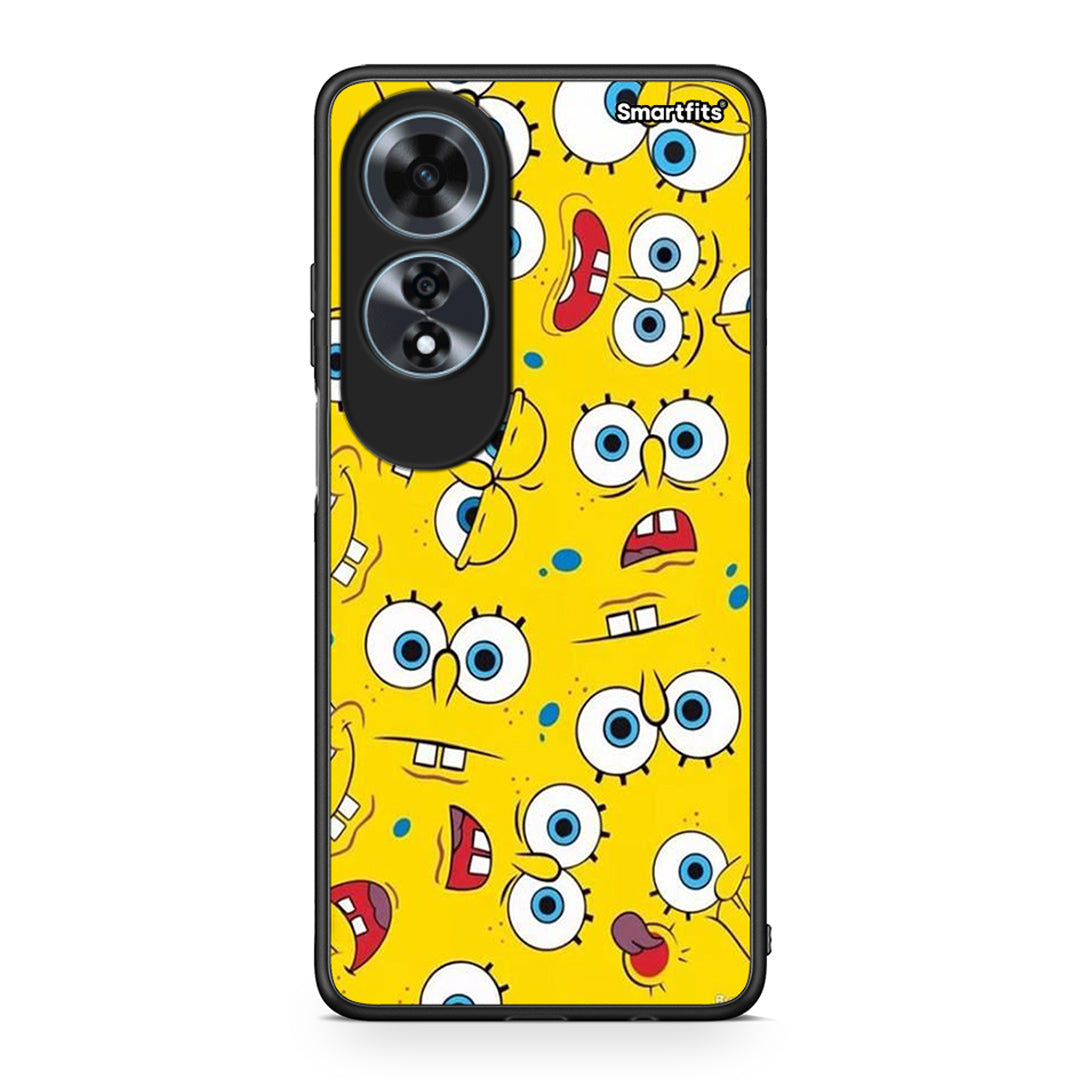 4 - Oppo A60 4G Sponge PopArt case, cover, bumper