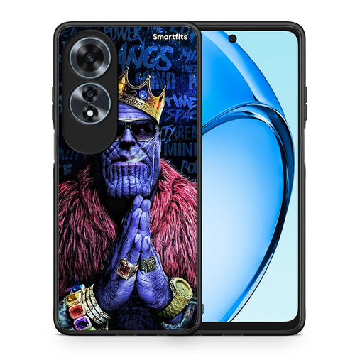 Θήκη Oppo A60 4G Thanos PopArt από τη Smartfits με σχέδιο στο πίσω μέρος και μαύρο περίβλημα | Oppo A60 4G Thanos PopArt case with colorful back and black bezels