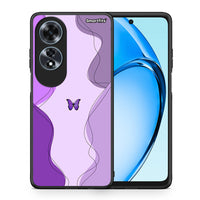 Thumbnail for Purple Mariposa - Oppo A60 4G θήκη