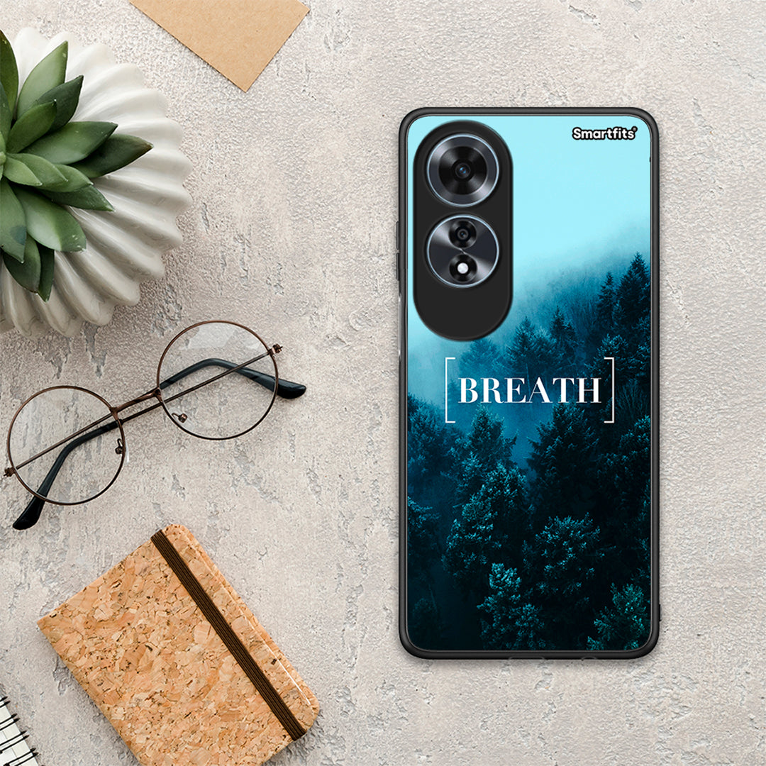 Quote Breath - Oppo A60 4G θήκη