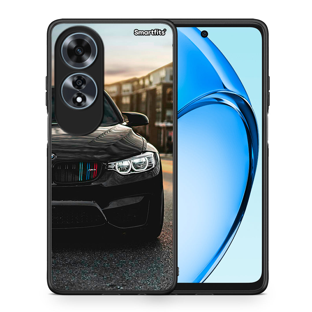 Θήκη Oppo A60 4G M3 Racing από τη Smartfits με σχέδιο στο πίσω μέρος και μαύρο περίβλημα | Oppo A60 4G M3 Racing case with colorful back and black bezels