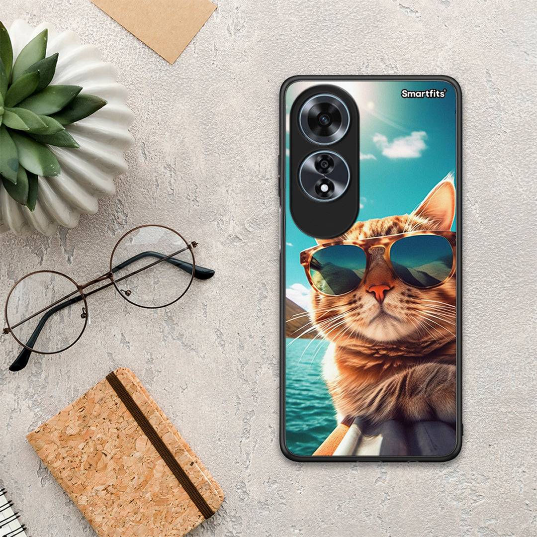 Summer Cat - Oppo A60 4G θήκη