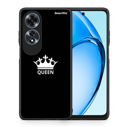 Θήκη Oppo A60 4G Queen Valentine από τη Smartfits με σχέδιο στο πίσω μέρος και μαύρο περίβλημα | Oppo A60 4G Queen Valentine case with colorful back and black bezels