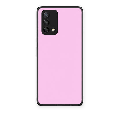 Θήκη Oppo A74 4G Cotton Candy Pink από τη Smartfits με σχέδιο στο πίσω μέρος και μαύρο περίβλημα | Oppo A74 4G Cotton Candy Pink case with colorful back and black bezels