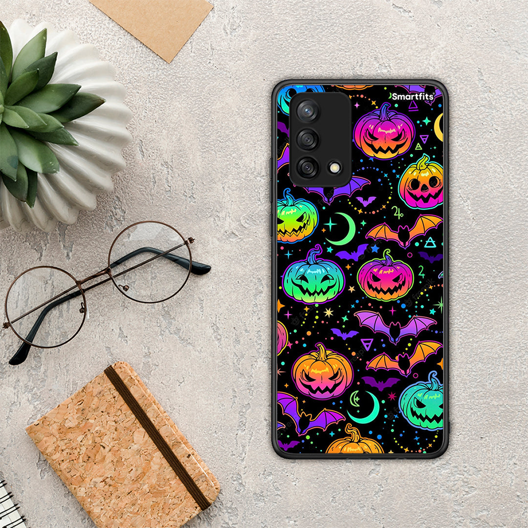 Neon Halloween - Oppo A74 4G θήκη