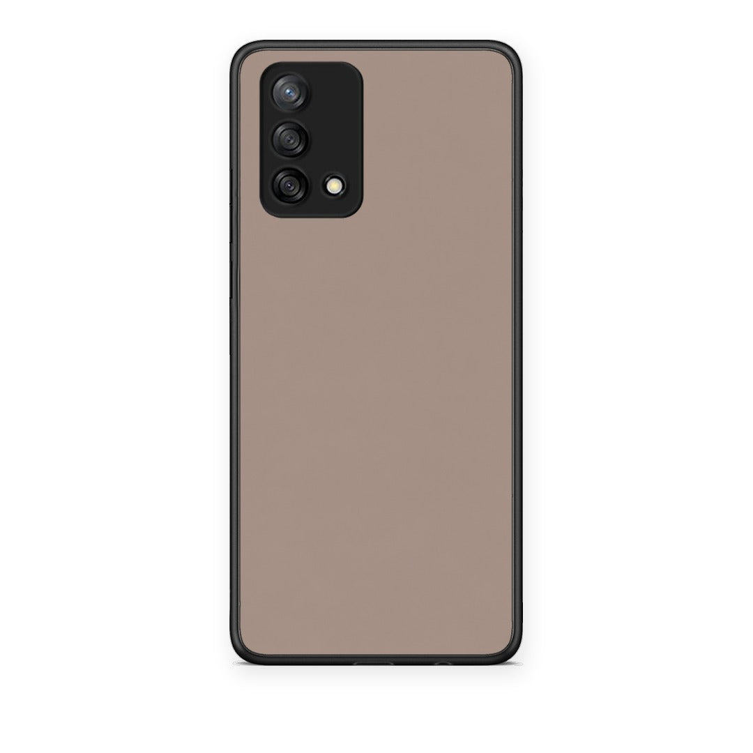 Θήκη Oppo A74 4G Warm Taupe από τη Smartfits με σχέδιο στο πίσω μέρος και μαύρο περίβλημα | Oppo A74 4G Warm Taupe case with colorful back and black bezels