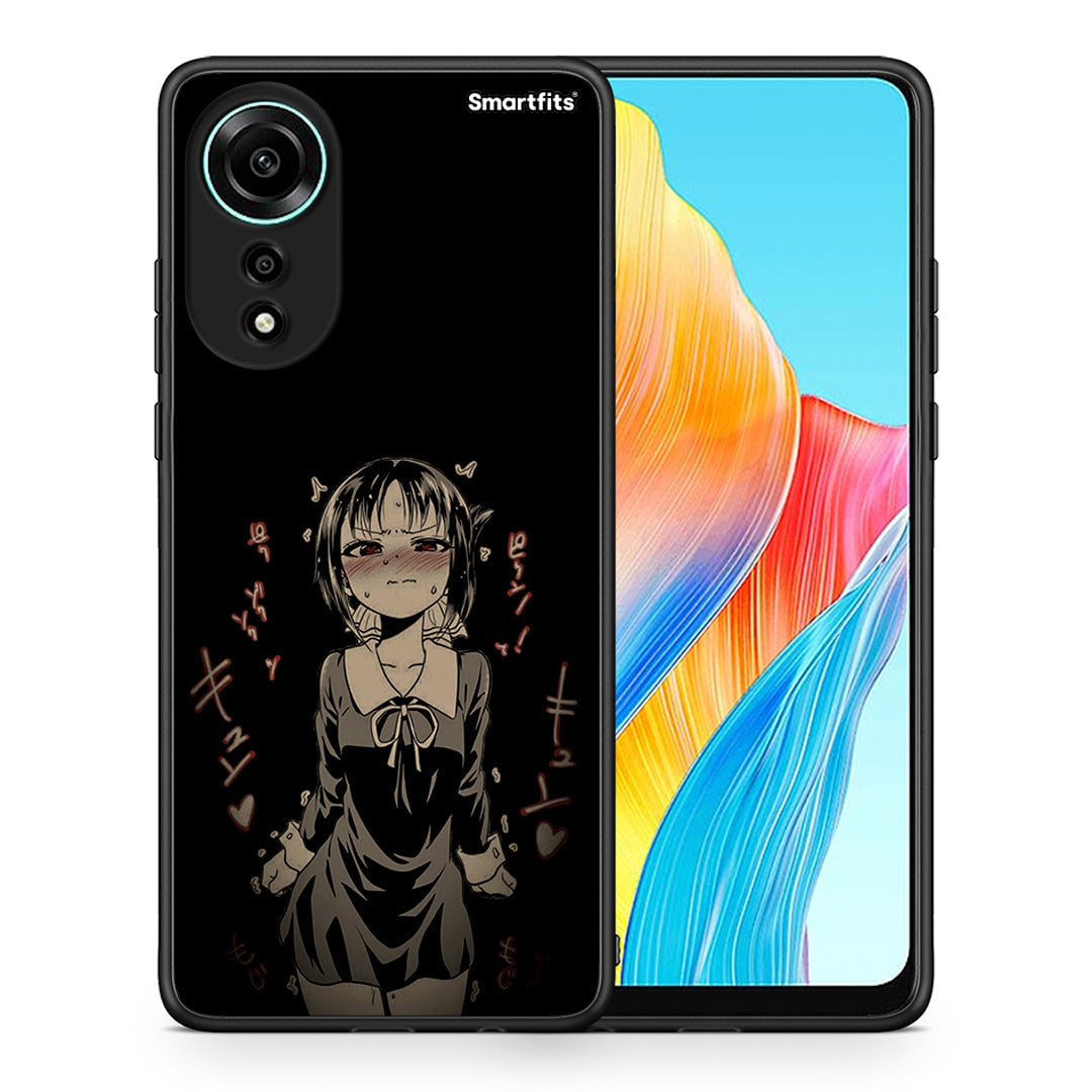 Θήκη Oppo A78 4G Anime Girl από τη Smartfits με σχέδιο στο πίσω μέρος και μαύρο περίβλημα | Oppo A78 4G Anime Girl case with colorful back and black bezels