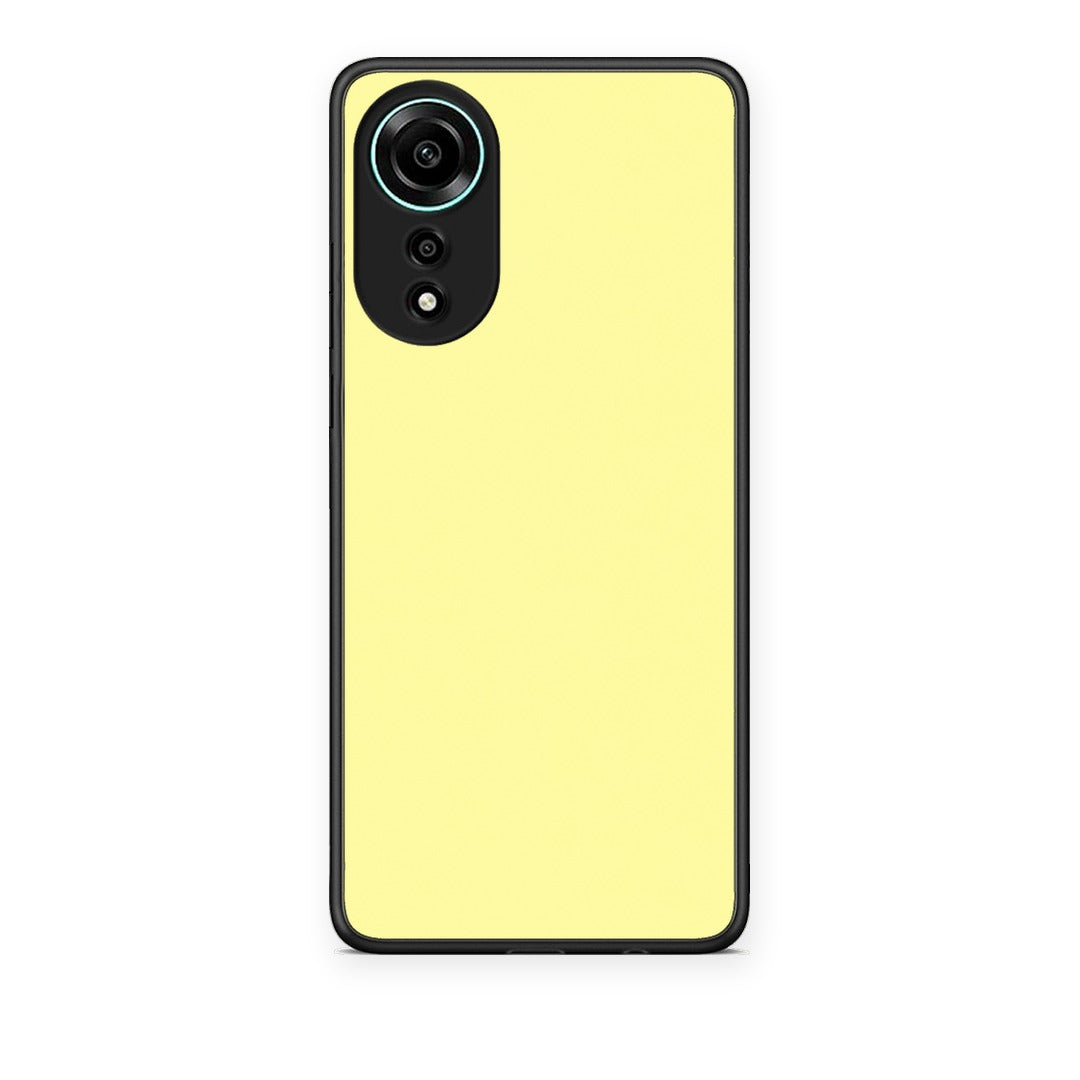 Θήκη Oppo A78 4G Butter Yellow από τη Smartfits με σχέδιο στο πίσω μέρος και μαύρο περίβλημα | Oppo A78 4G Butter Yellow case with colorful back and black bezels
