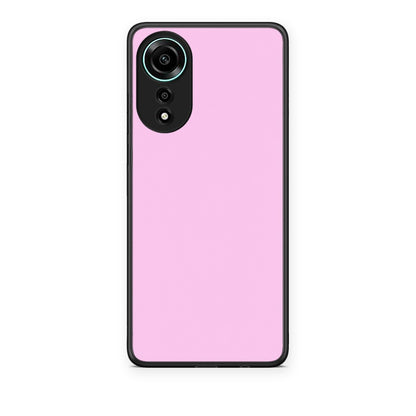Θήκη Oppo A78 4G Cotton Candy Pink από τη Smartfits με σχέδιο στο πίσω μέρος και μαύρο περίβλημα | Oppo A78 4G Cotton Candy Pink case with colorful back and black bezels
