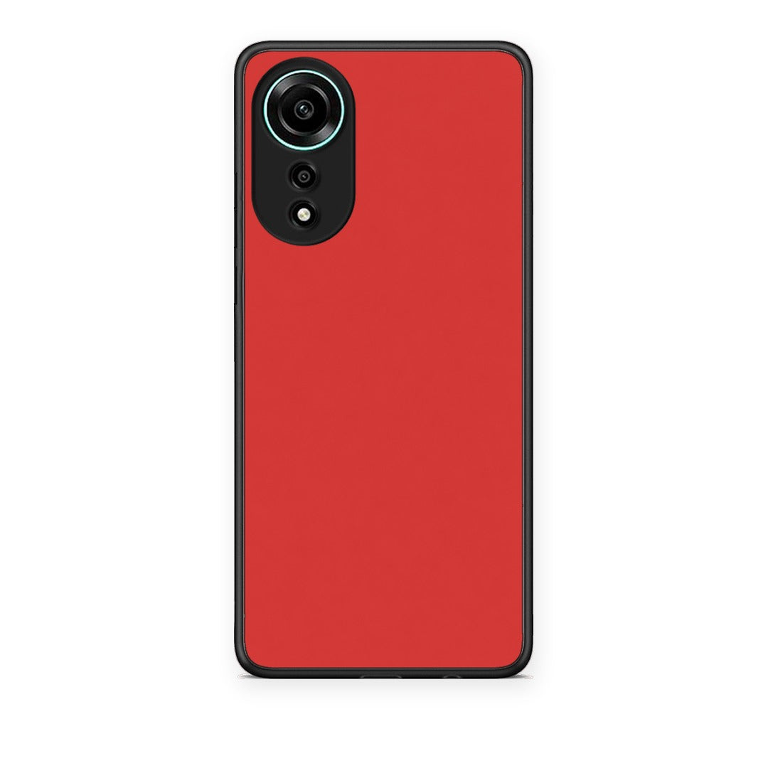 Θήκη Oppo A78 4G Poppy Red από τη Smartfits με σχέδιο στο πίσω μέρος και μαύρο περίβλημα | Oppo A78 4G Poppy Red case with colorful back and black bezels