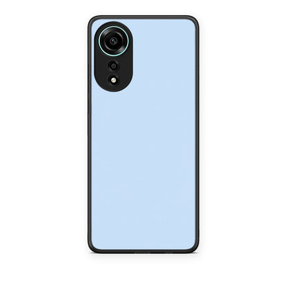 Θήκη Oppo A78 4G Powder Blue από τη Smartfits με σχέδιο στο πίσω μέρος και μαύρο περίβλημα | Oppo A78 4G Powder Blue case with colorful back and black bezels
