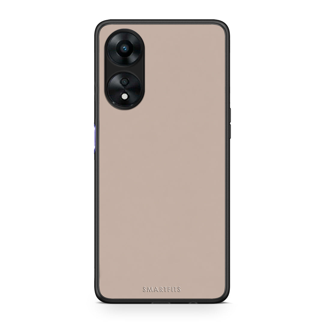 Θήκη Oppo A78 5G Blush Beige από τη Smartfits με σχέδιο στο πίσω μέρος και μαύρο περίβλημα | Oppo A78 5G Blush Beige case with colorful back and black bezels