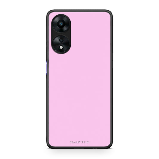 Θήκη Oppo A78 5G Cotton Candy Pink από τη Smartfits με σχέδιο στο πίσω μέρος και μαύρο περίβλημα | Oppo A78 5G Cotton Candy Pink case with colorful back and black bezels