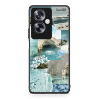 Thumbnail for Oppo A79 / A2 Aesthetic Summer Θήκη από τη Smartfits με σχέδιο στο πίσω μέρος και μαύρο περίβλημα | Smartphone case with colorful back and black bezels by Smartfits