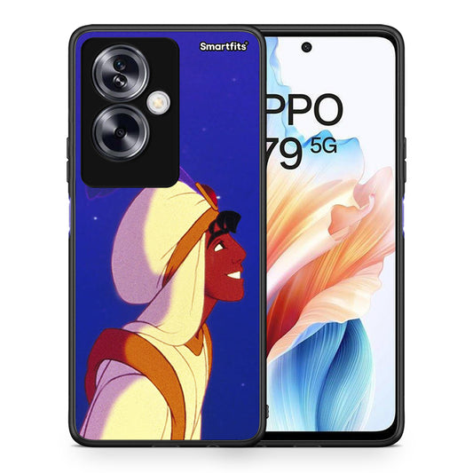 Θήκη Oppo A79 / A2 Alladin And Jasmine Love 1 από τη Smartfits με σχέδιο στο πίσω μέρος και μαύρο περίβλημα | Oppo A79 / A2 Alladin And Jasmine Love 1 case with colorful back and black bezels