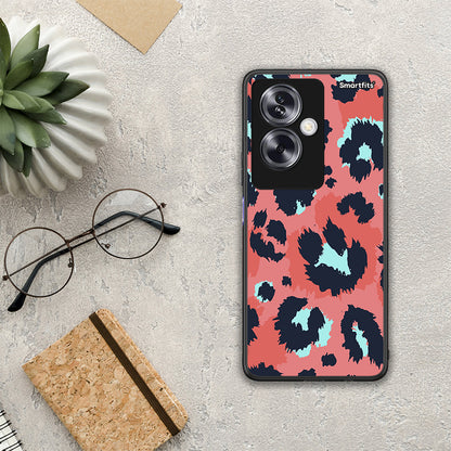 Animal Pink Leopard - Oppo A79 / A2 θήκη