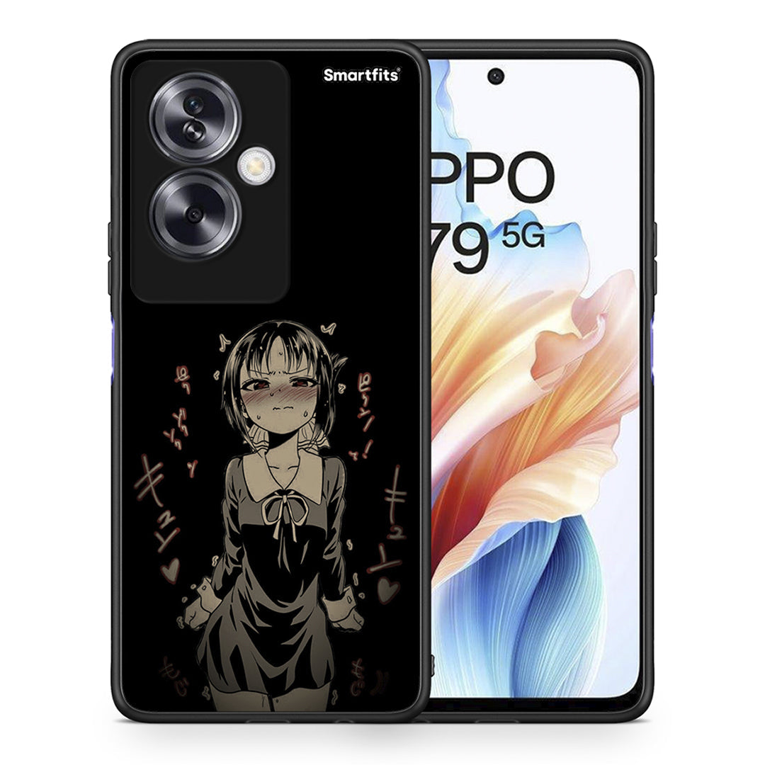 Θήκη Oppo A79 / A2 Anime Girl από τη Smartfits με σχέδιο στο πίσω μέρος και μαύρο περίβλημα | Oppo A79 / A2 Anime Girl case with colorful back and black bezels