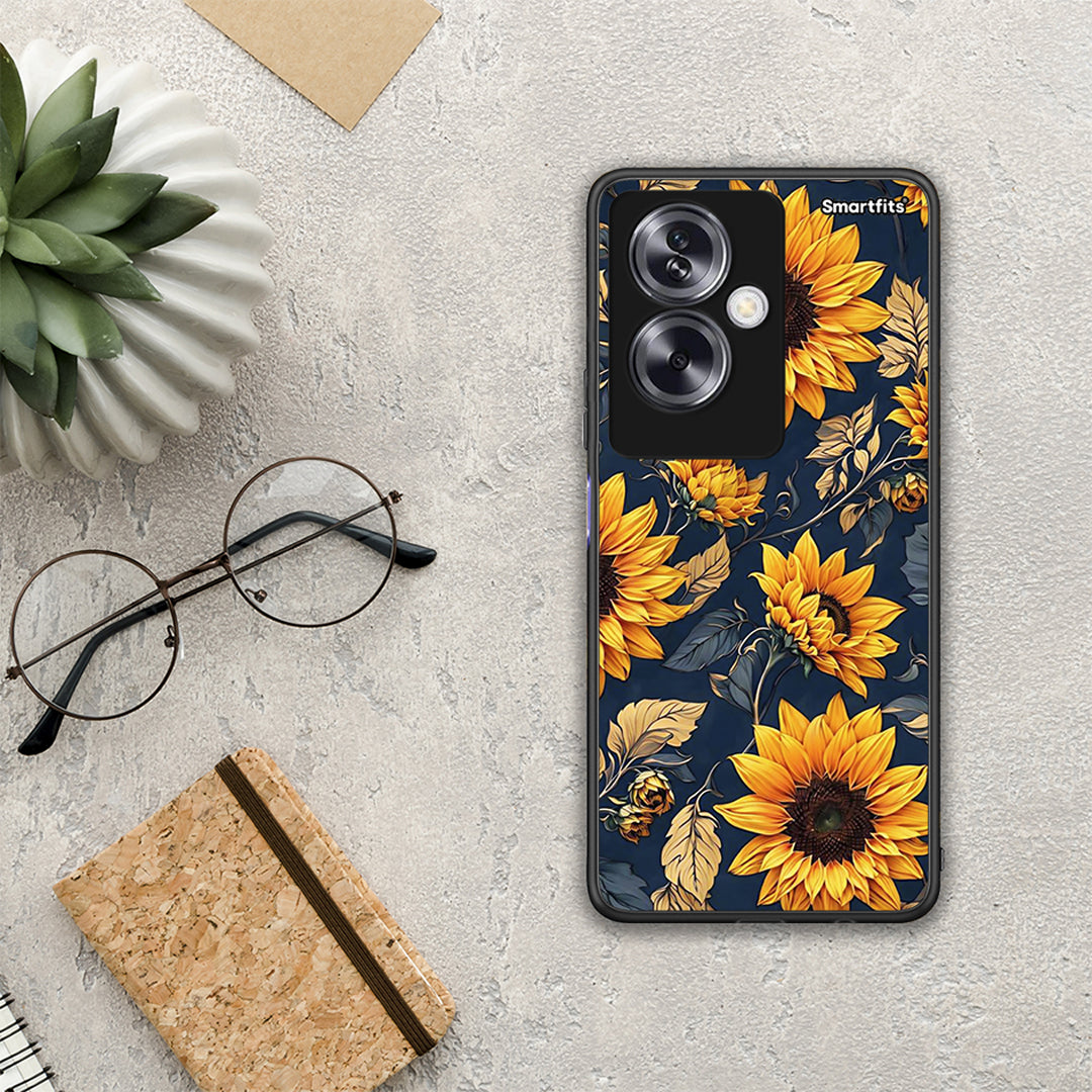 Autumn Sunflowers - Oppo A79 / A2 θήκη