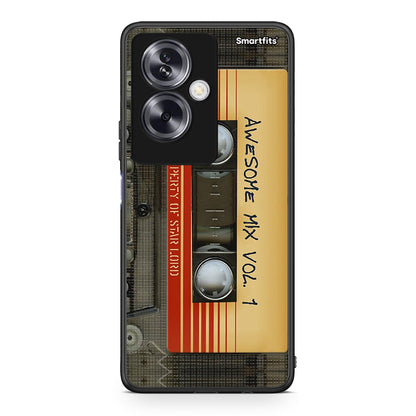 Oppo A79 / A2 Awesome Mix θήκη από τη Smartfits με σχέδιο στο πίσω μέρος και μαύρο περίβλημα | Smartphone case with colorful back and black bezels by Smartfits