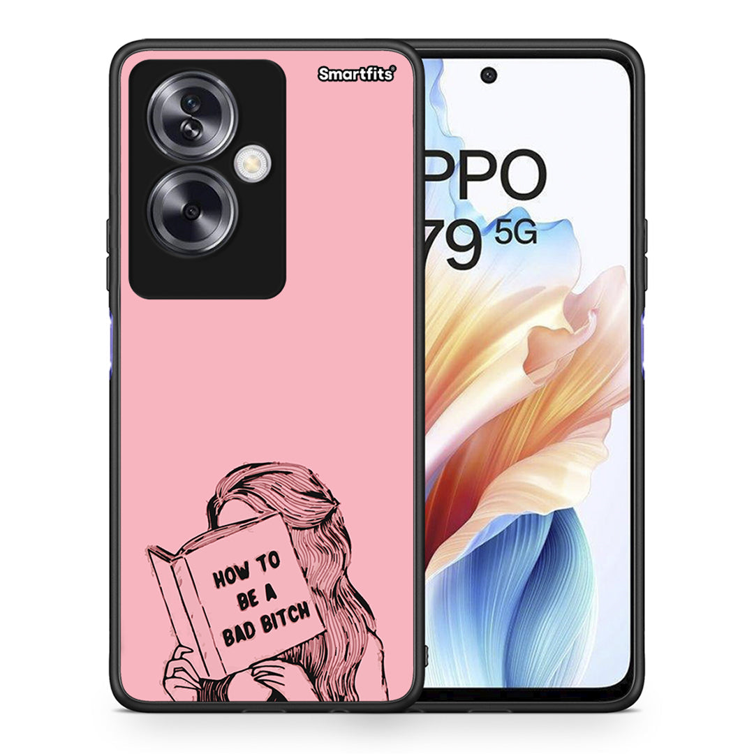 Θήκη Oppo A79 / A2 Bad Bitch από τη Smartfits με σχέδιο στο πίσω μέρος και μαύρο περίβλημα | Oppo A79 / A2 Bad Bitch case with colorful back and black bezels