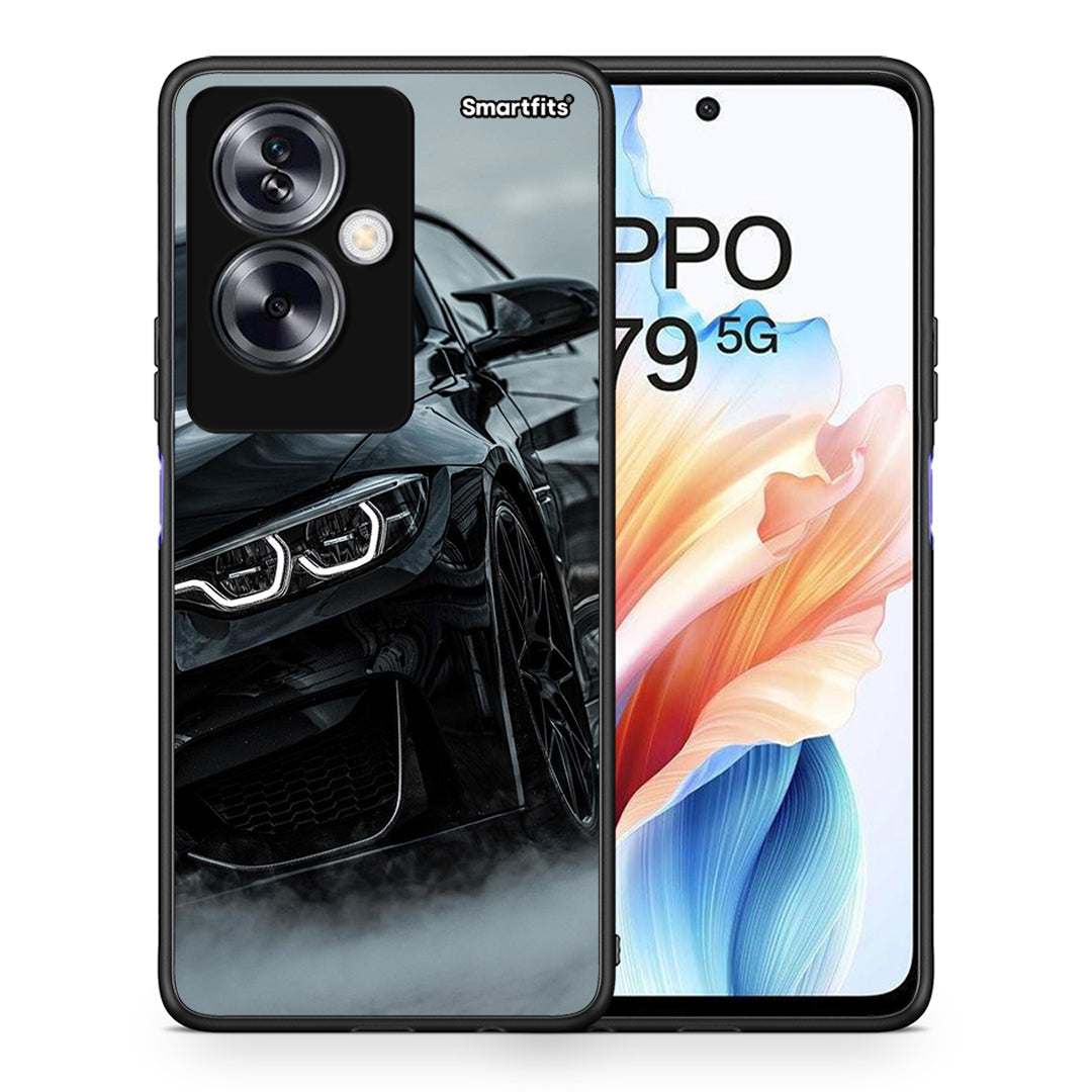 Θήκη Oppo A79 / A2 Black BMW από τη Smartfits με σχέδιο στο πίσω μέρος και μαύρο περίβλημα | Oppo A79 / A2 Black BMW case with colorful back and black bezels