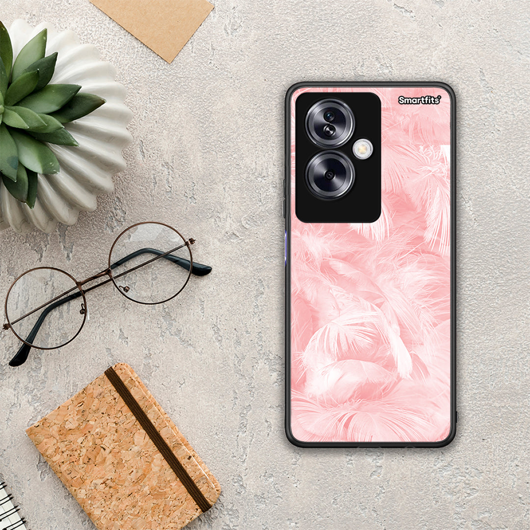 Boho Pink Feather - Oppo A79 / A2 θήκη