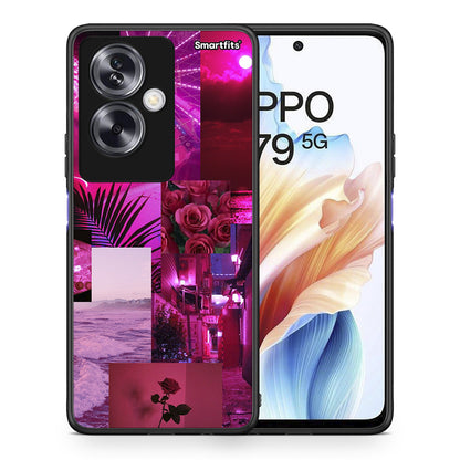 Collage Red Roses - Oppo A79 / A2 θήκη