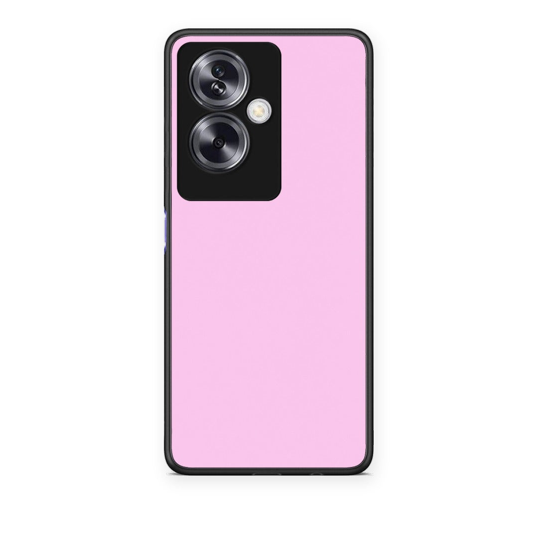 Θήκη Oppo A79 / A2 Cotton Candy Pink από τη Smartfits με σχέδιο στο πίσω μέρος και μαύρο περίβλημα | Oppo A79 / A2 Cotton Candy Pink case with colorful back and black bezels