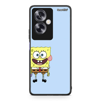 Oppo A79 / A2 Friends Bob θήκη από τη Smartfits με σχέδιο στο πίσω μέρος και μαύρο περίβλημα | Smartphone case with colorful back and black bezels by Smartfits