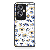 Thumbnail for Oppo A79 / A2 Ftou Ftou θήκη από τη Smartfits με σχέδιο στο πίσω μέρος και μαύρο περίβλημα | Smartphone case with colorful back and black bezels by Smartfits