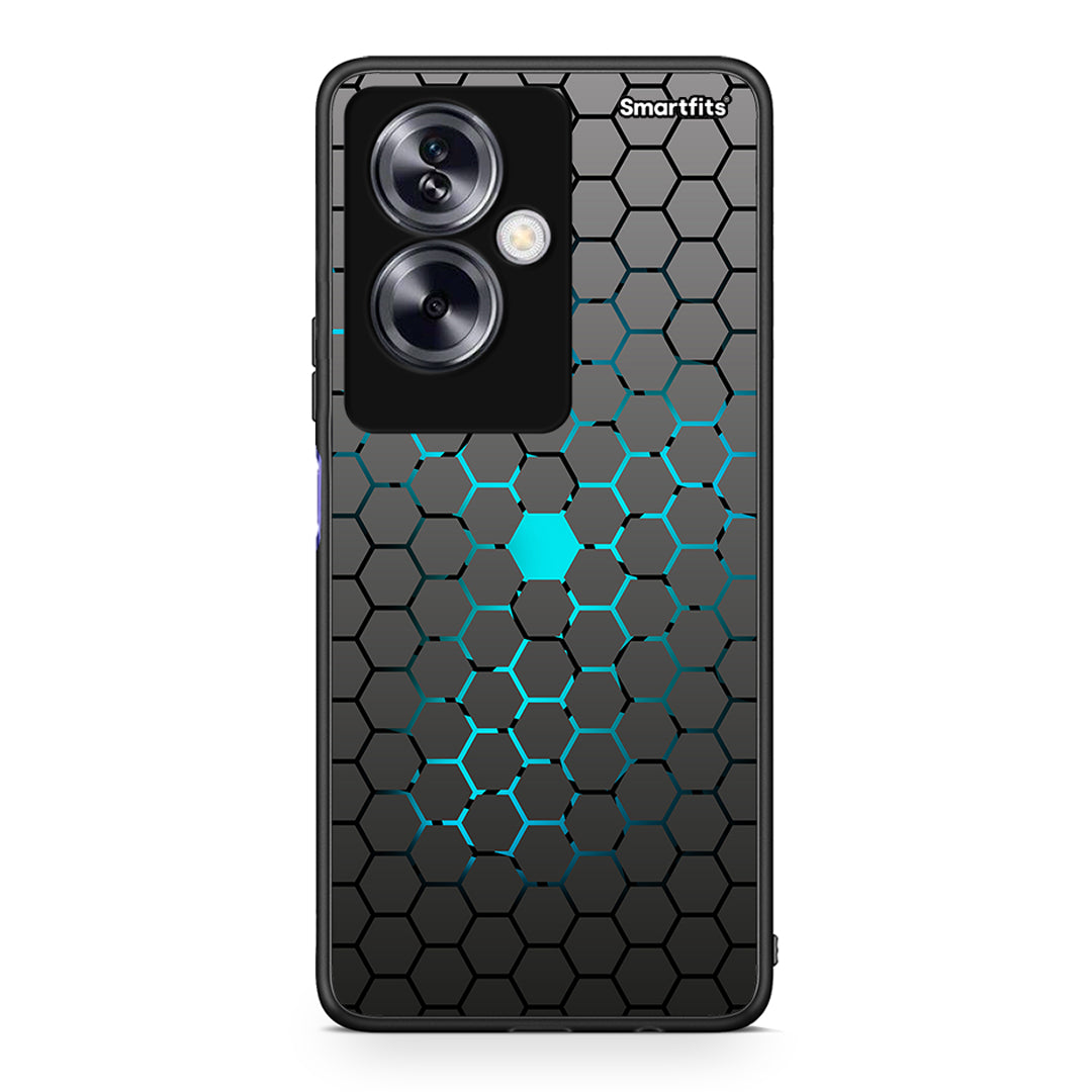 40 - Oppo A79 / A2 Hexagonal Geometric case, cover, bumper