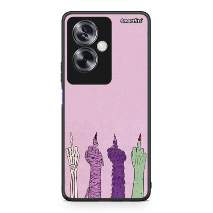 Oppo A79 / A2 Halloween Be A Lady Θήκη από τη Smartfits με σχέδιο στο πίσω μέρος και μαύρο περίβλημα | Smartphone case with colorful back and black bezels by Smartfits