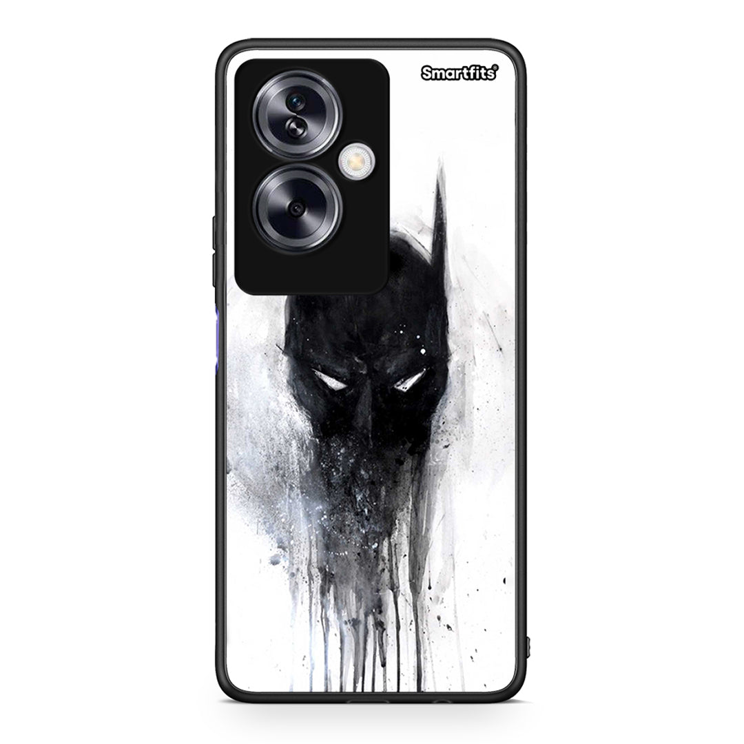 4 - Oppo A79 / A2 Paint Bat Hero case, cover, bumper